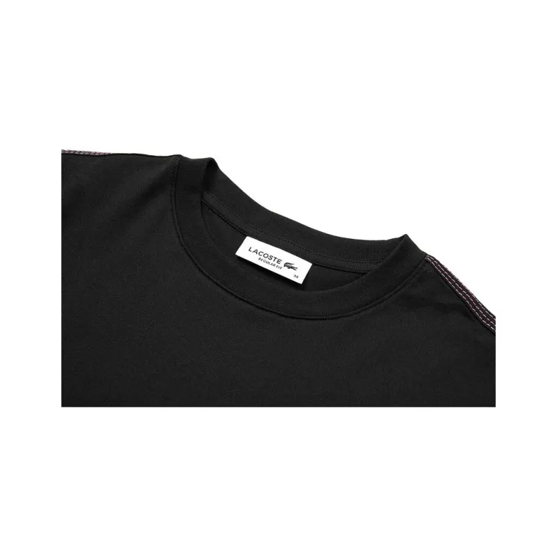 LACOSTE T Shirts Women's Black-3