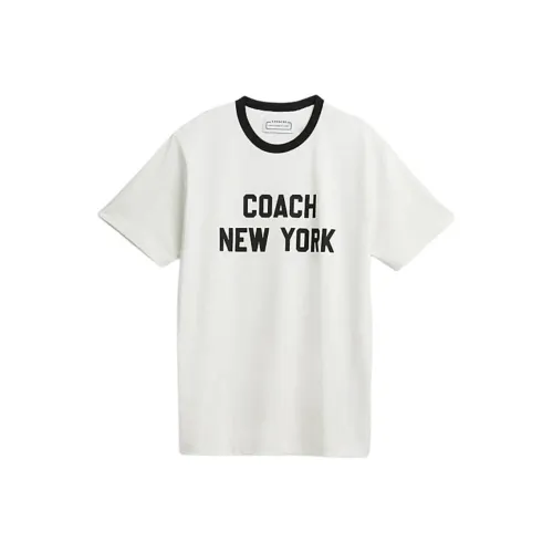 COACH T-Shirts Unisex White