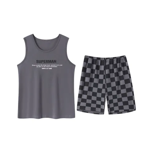 MADALLO Pajama Set Men's Dark Blue