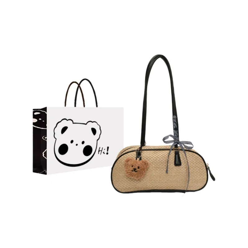 NX DOUGHNUT PU Shoulder Bag Women's Multicolor-6