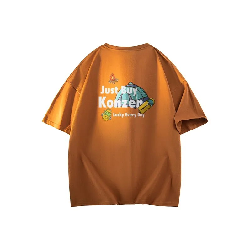 KONZEN· T Shirt Unisex 100% Cotton White-12