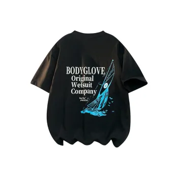 BODY GLOVE Drop Shoulder Sleeve T Shirt Unisex