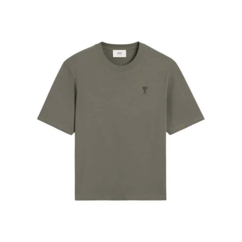 Ami Paris Ami De Coeur Crewneck T Shirt-0