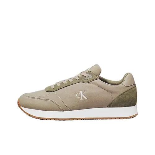 CKJ CALVIN KLEIN JEANS Low Top Casual Shoes Men's Matcha