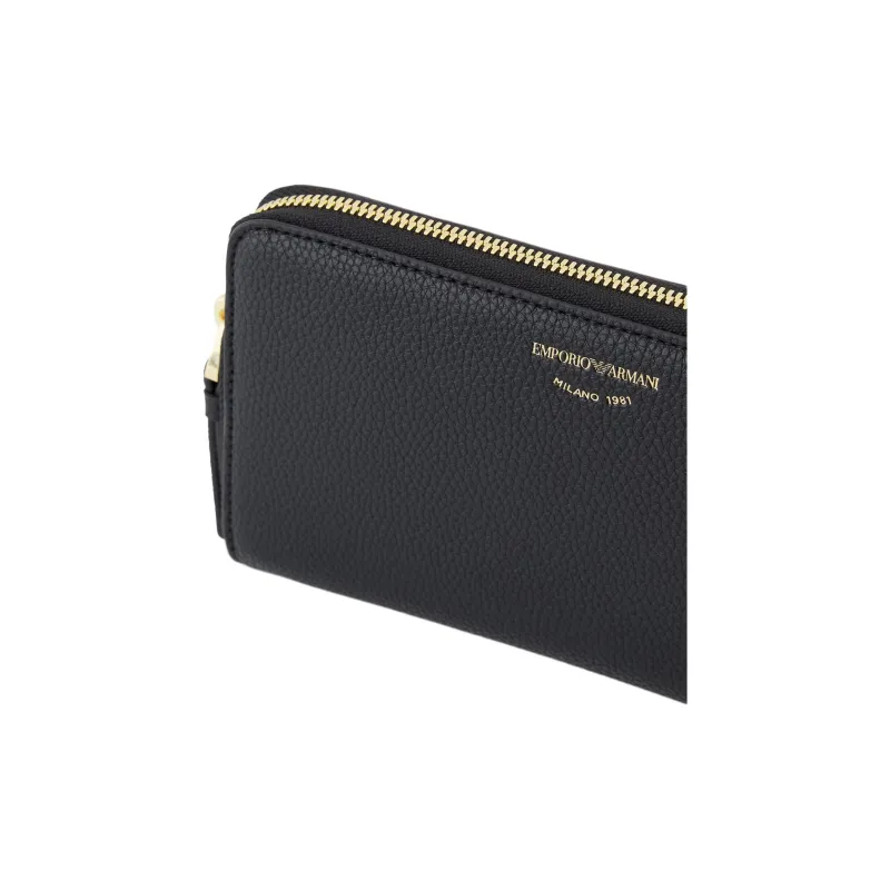 EMPORIO ARMANI MyEA Polyester Wallet Women's Black-3
