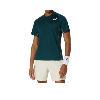 Asics MATCH ACTIBREEZE T Shirt Men's Saxon Green