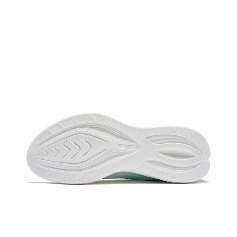 Erke Water Float 6 Running Shoes Men Low Top Microcrystal White Azure-4