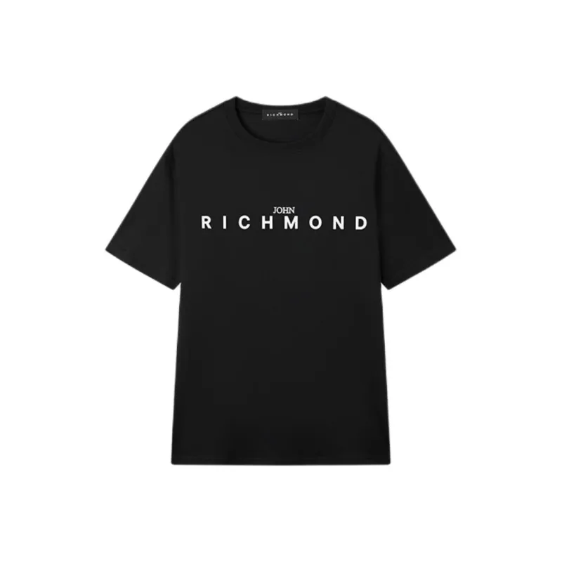 JOHN RICHMOND Drop Shoulder Sleeve T Shirt Men's-0