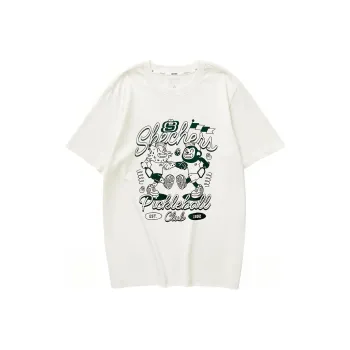 Skechers SS24 T Shirt Unisex Marshmallow White