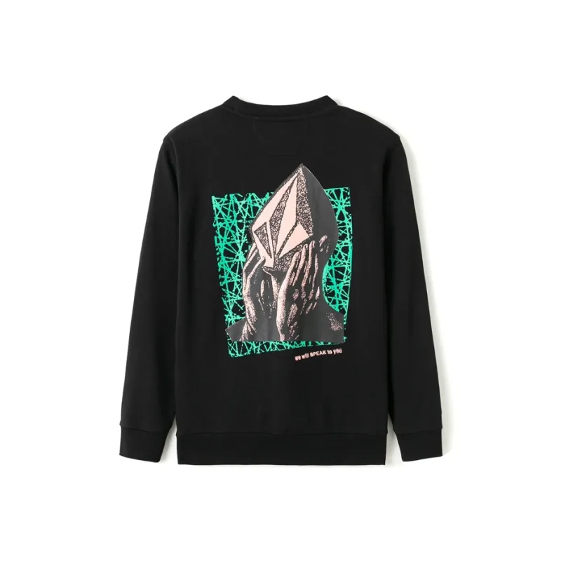 VOLCOM Crew Neck Loose Fit Regular Sweatshirt Unisex-0