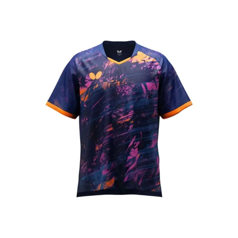 Butterfly T-Shirts Men Purple-0
