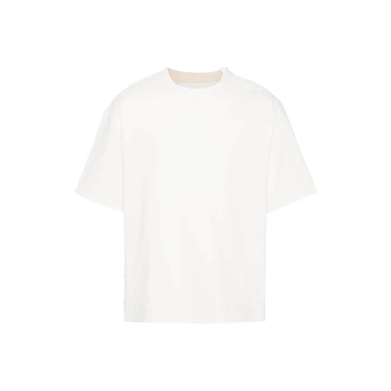 JIL SANDER Zip-embellished Cotton T-shirt-0