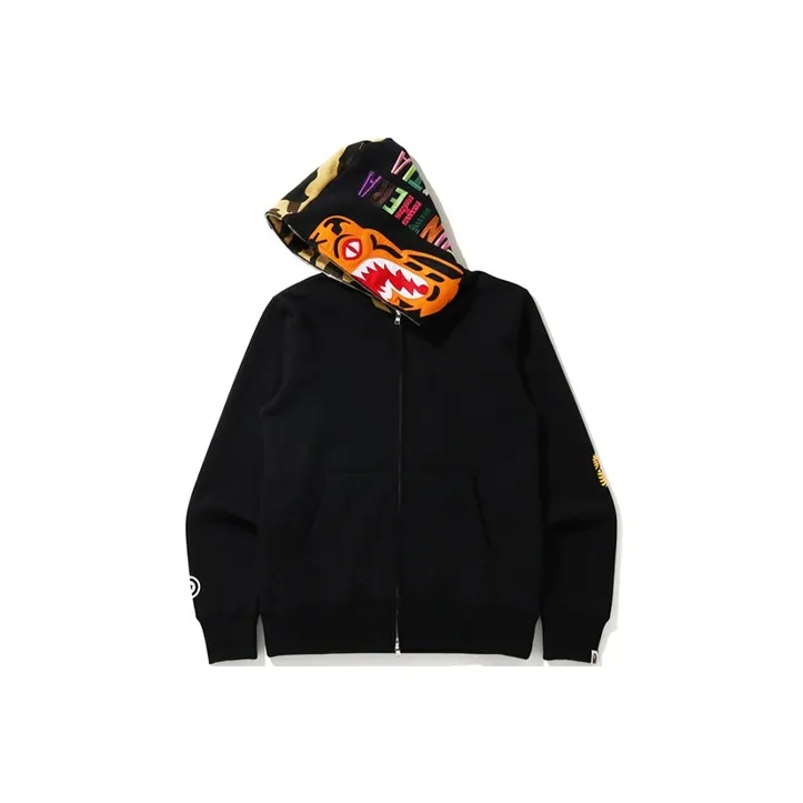 Bape Tiger Hoodie Down Jacket-0
