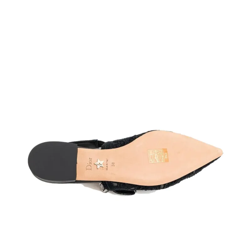 DIOR Casual Single Shoes Women's Black-4
