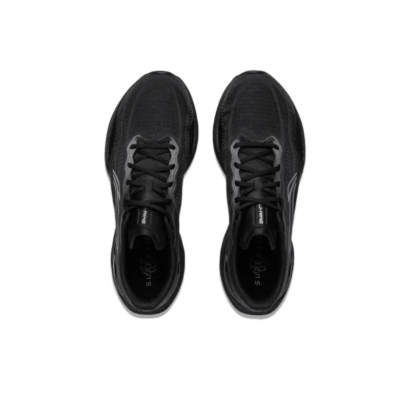 LiNing Super Light 22 Cushioning, Slip Resistant, Abrasion Resistant, Breathable Low Top Running Shoes Women's Black-3