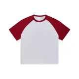 White & Burgundy