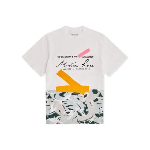Martine Rose Dover Street Market Co brand T Shirt Unisex White
