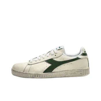 Diadora GAME L Anti Slip Wear Resistant Low Top Skateboard Shoes Unisex White