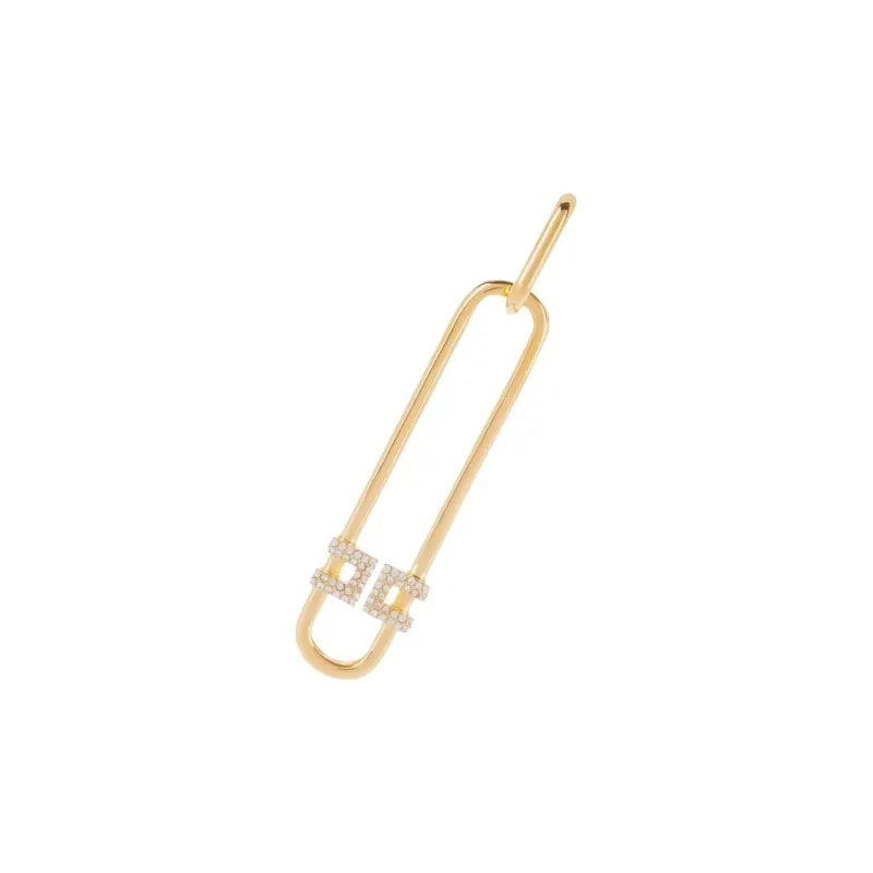 Elisabetta Franchi Rhinestone Earrings-1