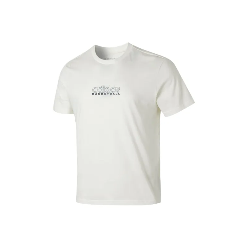 Adidas T Shirts Men White-0