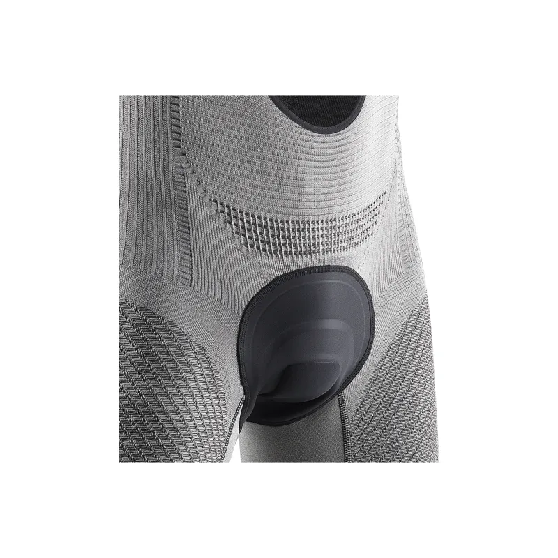 XBIONIC Cycling Pants Men Smoke Coal Gray Silver-2