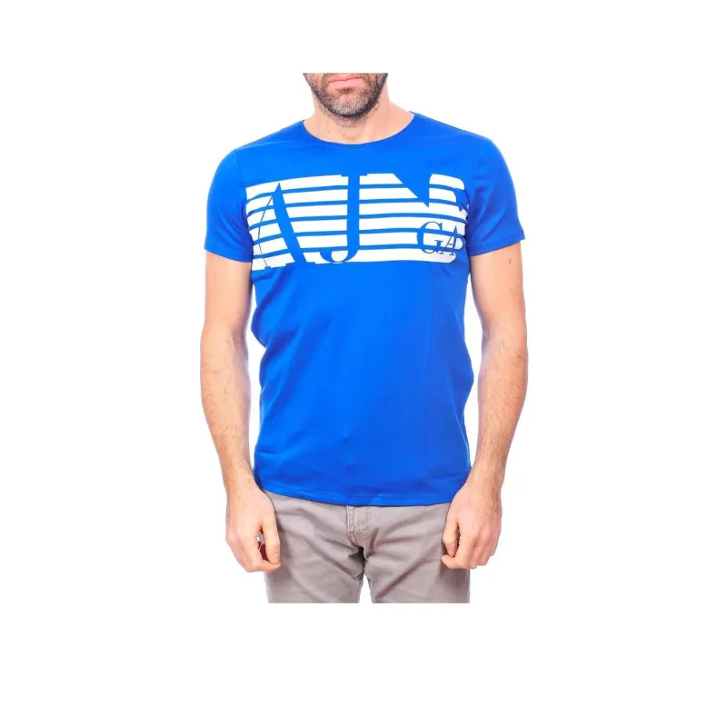 ARMANI JEANS T Shirt Men's Blue-0