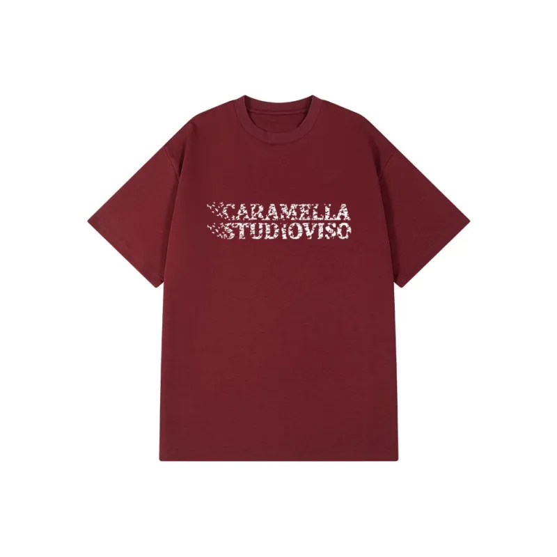 Caramella Drop Shoulder Sleeve T Shirt Unisex-21