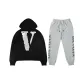Black (Limited Edition, Comes with Same Size Gray Sweatpants)