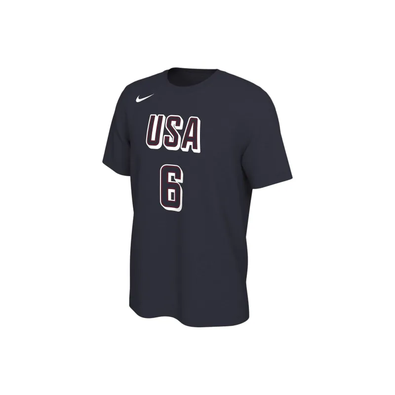 Nike LeBron James Usa Basketball T shirt-0