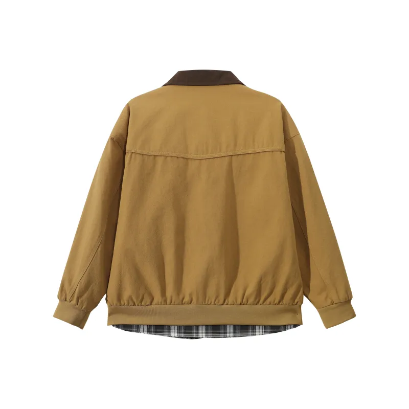 OGEK Jackets Coats Unisex Black Comes With Shirt+Brooches-1