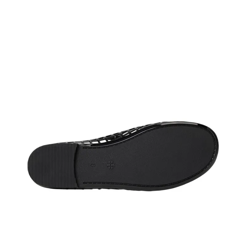TORY BURCH Wrap toe Slippers Women's Black-6