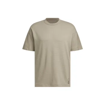 Adidas WUJI JACQUARD T SHIRT T Shirt Men's Earth Brown