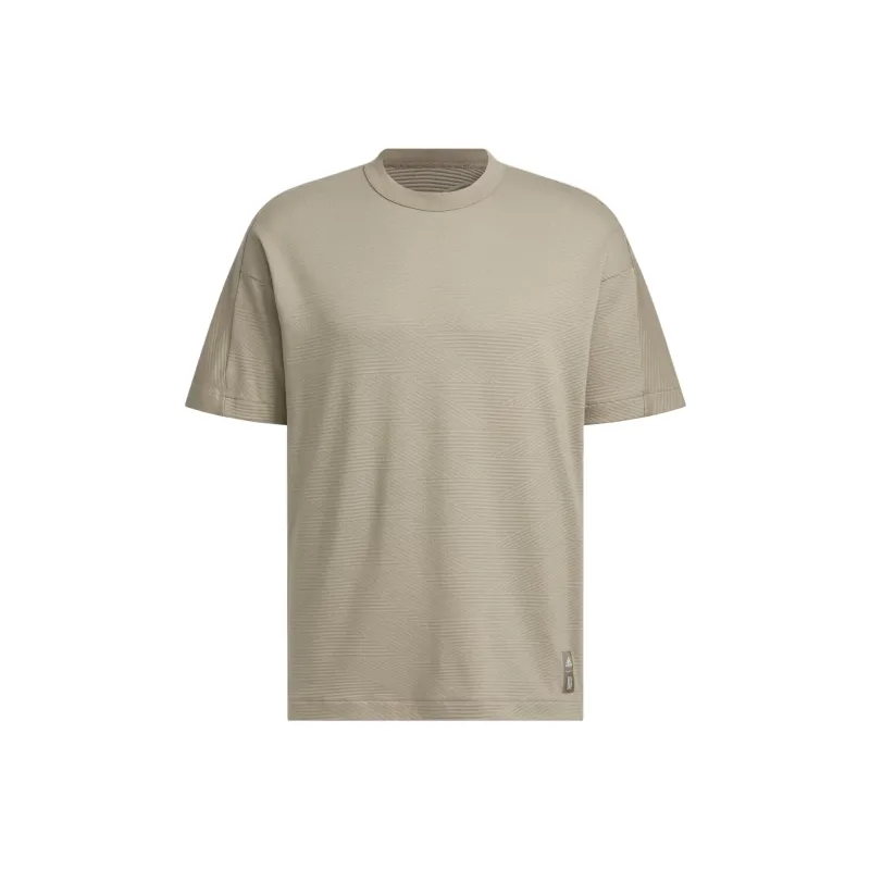 Adidas WUJI JACQUARD T-SHIRT T-Shirt Men's Earth Brown-0