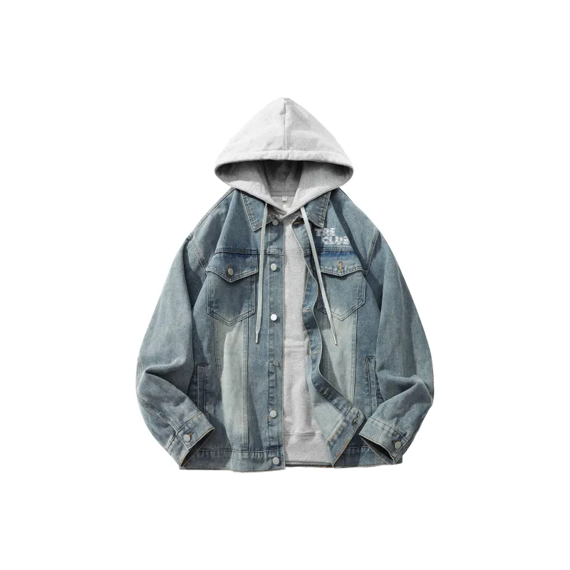 Tre Club Denim Jacket Unisex Yellow Mud-3