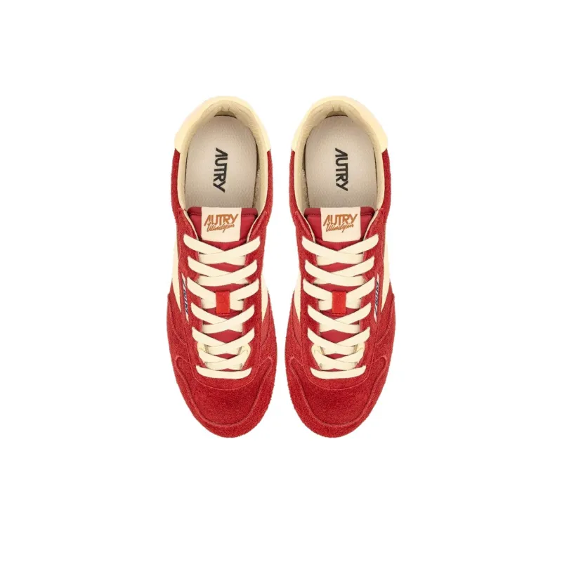 AUTRY WINDSPIN Low Top Casual Shoes Women's Red-2