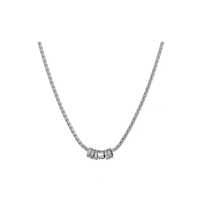 KiNGZiT Titanium Steel Necklaces Unisex-0