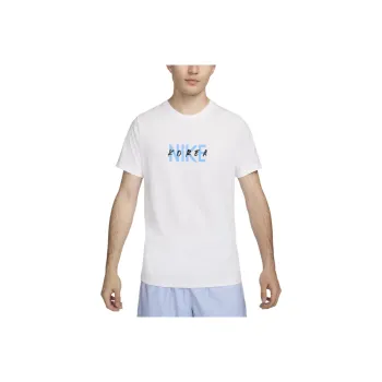 Nike T Shirt Men's White/University Blue
