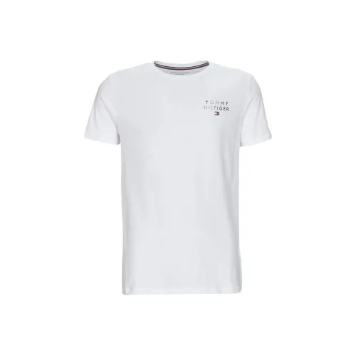 tommy Sandal Hilfiger T Shirt Men's White