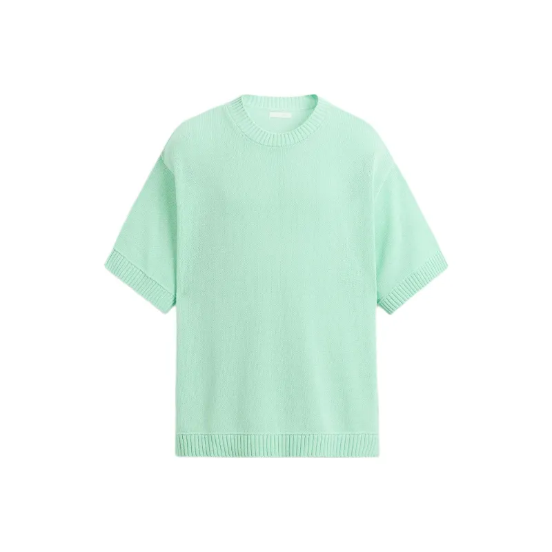 ZARA T Shirts Men Lake Green-0