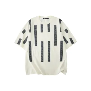 Pin Li T Shirts Men Apricot