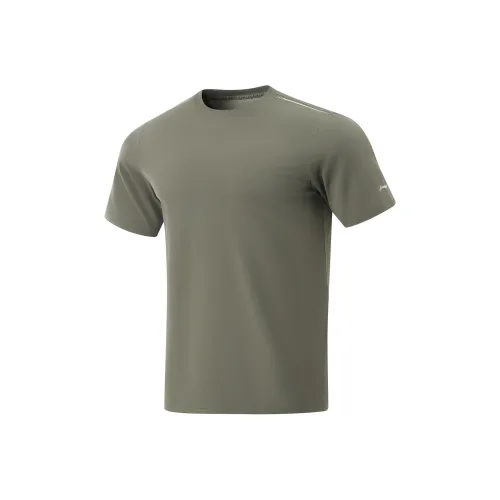LiNing Cool Tea T Shirt Men's Ming Tea Green