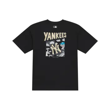 MLB New York Yankees SS25 T Shirt Unisex Black