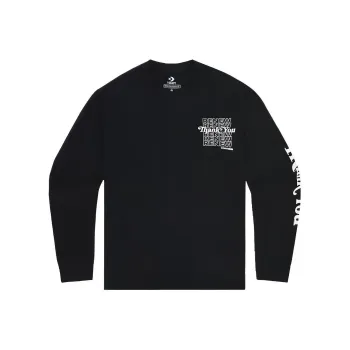 Converse Renew Thank You Sweatshirt Men's Black