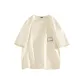 [Quick Dry & Breathable]Light Beige (B Line Kitten Chest Logo)