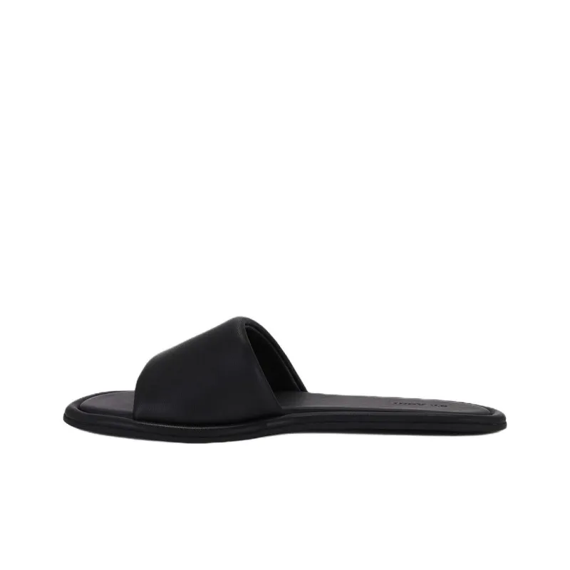 ST. AGNI Slide Slippers Women's Black-0