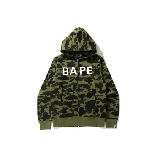 A BATHING APE X Anti Social Social Club 1st Camo Full Zip Hoodie FW19