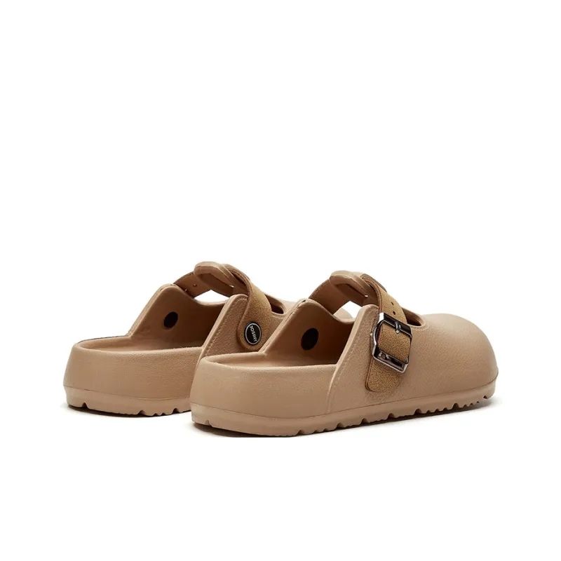 JOSINY Cut Out Odor Resistant Abrasion Resistant Slip Resistant Antibacterial Wrap toe Slippers Women's-7