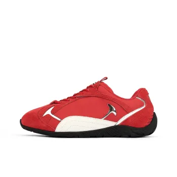 SMILEY Racing Low Top Casual Shoes Women's Flame Red