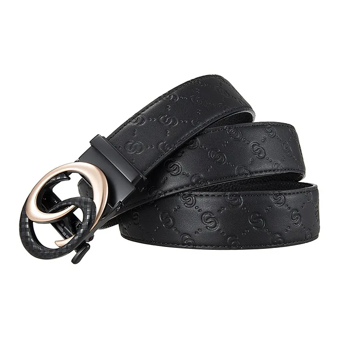 YUZHAOLIN Cow Leather Belts Men's Width 3.5CM-2