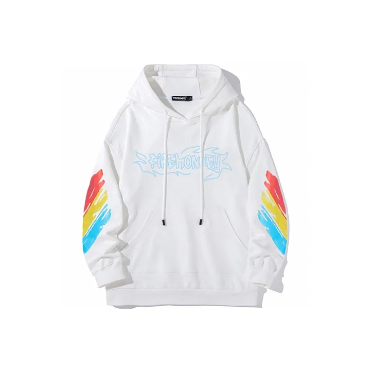 FireMonkey Hooded Loose Fit Sweatshirt Unisex-0